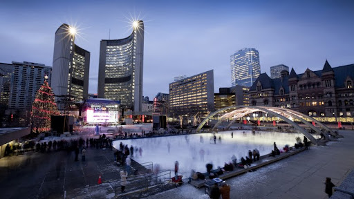 Cavalcade of Lights, Phillips Square Rink at City Hall, Toronto, Canada.jpg