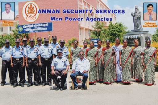 Amman Security Service & Manpower Agencies (Vellore/Arcot/Ambur/Arani), No: 108, Ramamurthy Building, Arni Road, Near Jayamurugan Theatre, Sankaranpalayam, Vellore, Tamil Nadu 632001, India, Placement_Agency, state TN