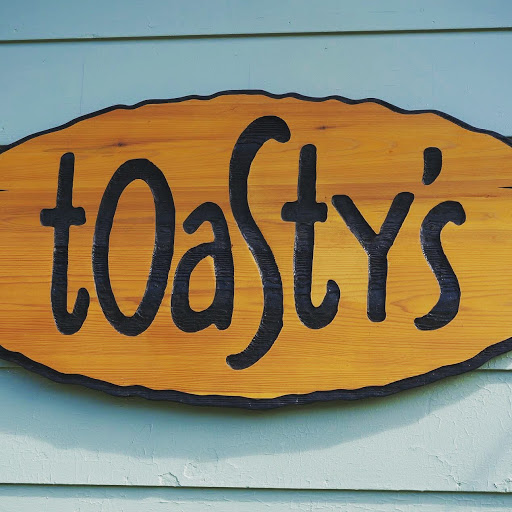 Toasty’s Sandwich Shop logo