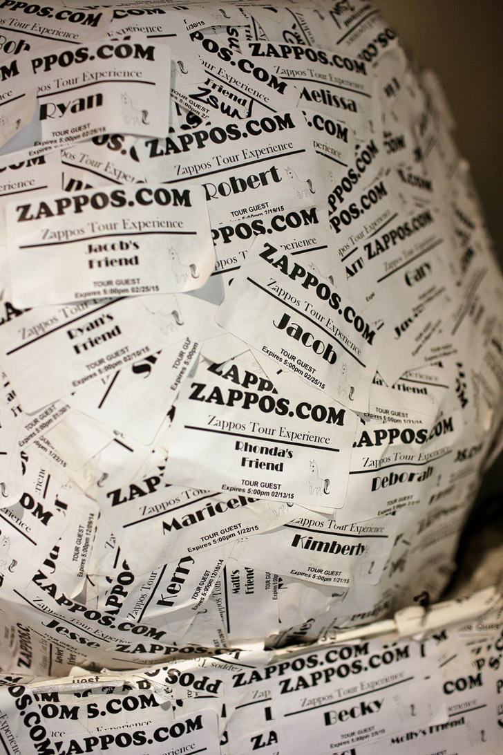 Lucille Ball Zappos Tour Experience.