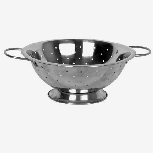  8 Qt. Stainless Steel Colander with Handles *Mirror Finish*