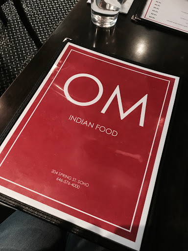 Indian Restaurant «OM Indian Food», reviews and photos, 204 Spring St, New York, NY 10012, USA