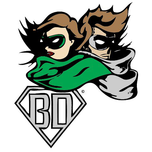 B & D Comic Shop logo