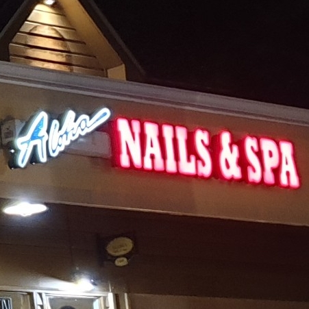 Aloha Nail & Spa logo