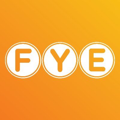 FYE (affiliated with Sunrise Records) logo