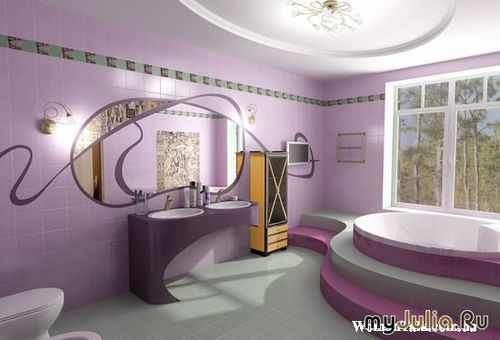 Ванные комнаты, дизайн ванных комнат