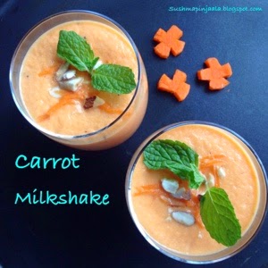 Carrot Milkshake