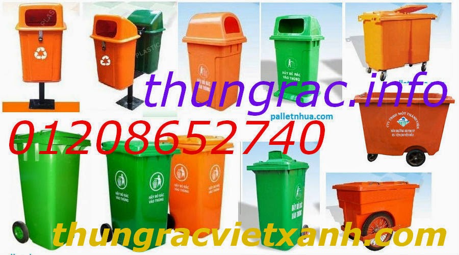 Thùng rác, thung rac nhua, thùng rác giá rẻ LH: 01208652740 - Huyền