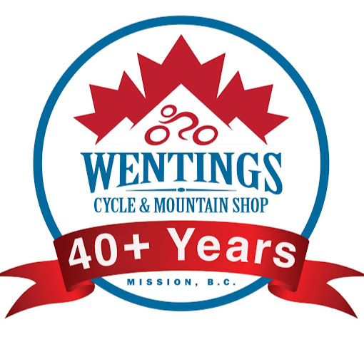 Wentings' Cycle & Mountain Shop logo