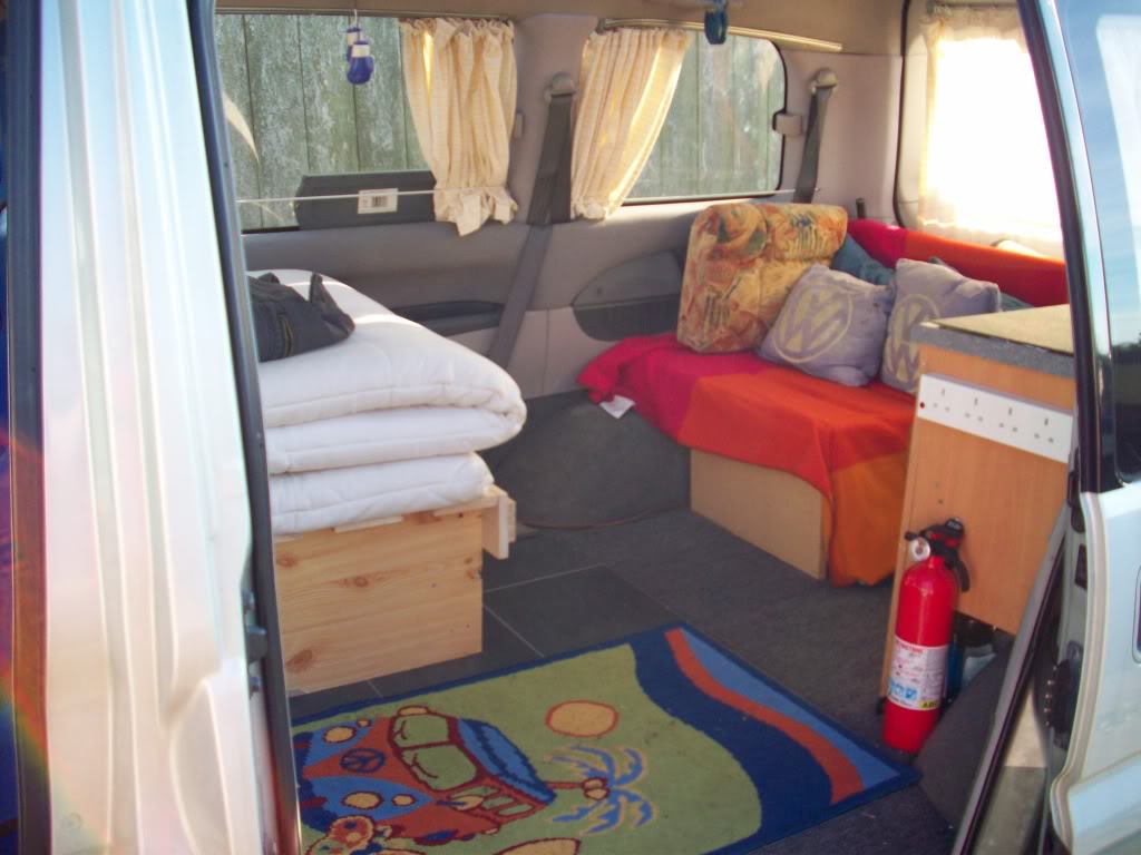 a malaysian campervan journey: Easy campervan conversion with