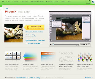 Online Image Editor on aviary.com