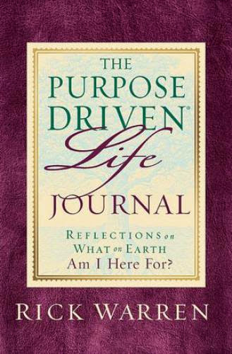 The Purpose Driven Life Journal Epub