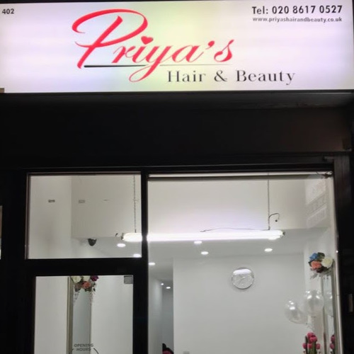 Priya's Hair & Beauty Salon logo