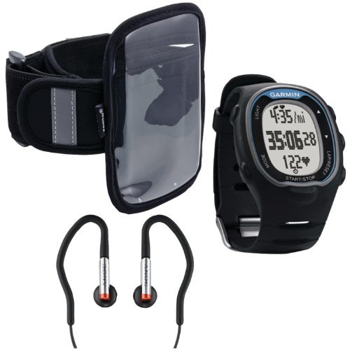 Garmin  010-00743-70 Forerunner 70 with Arkon XL-ARMBAND Sports Armband and Sony MDRAS40EX Sport Earbuds