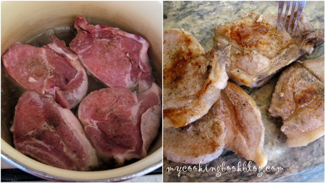 Таро (Colocasia esculenta) с Пържоли, Картофи и Целина на Фурна