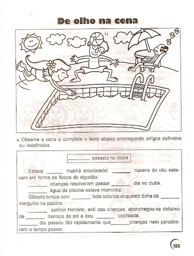 Atividade de Português para 4º Ano - Interpretação de Texto