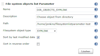 Jenkins Dev Commit Request Filesystem List Parameter