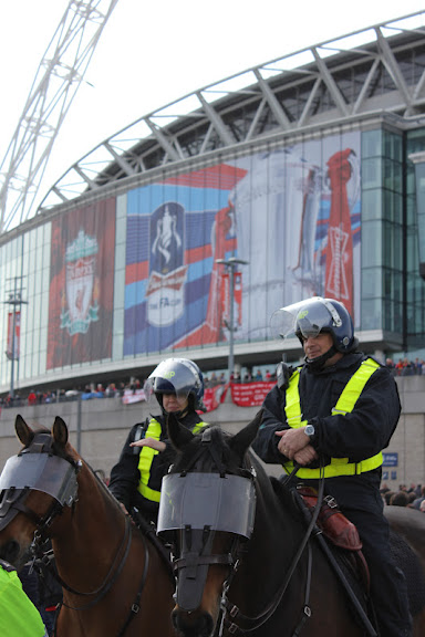 Wembley - mounted police