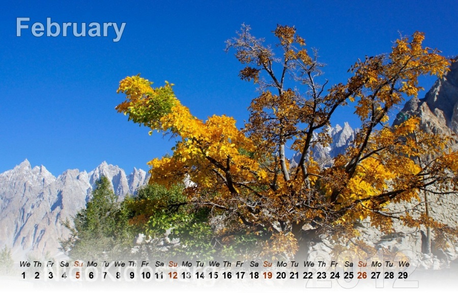 Pakistan Pictures - Calendar