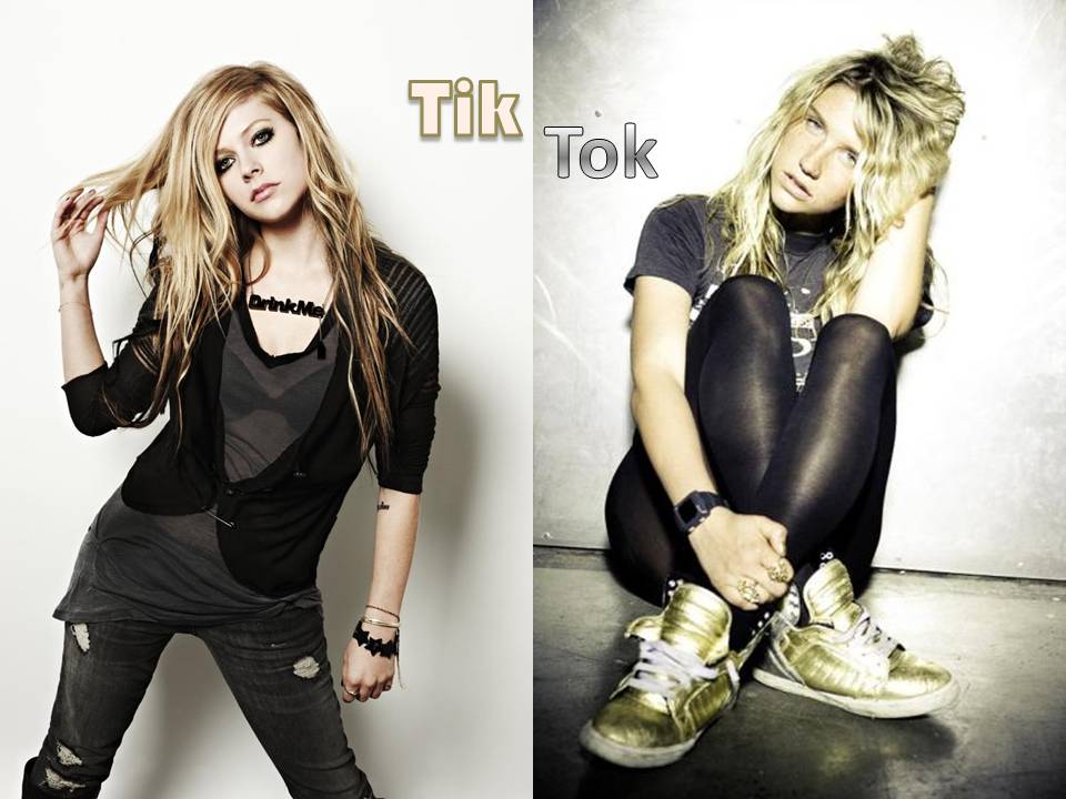 Avril Cover Hits Kesha Tik-Tok.