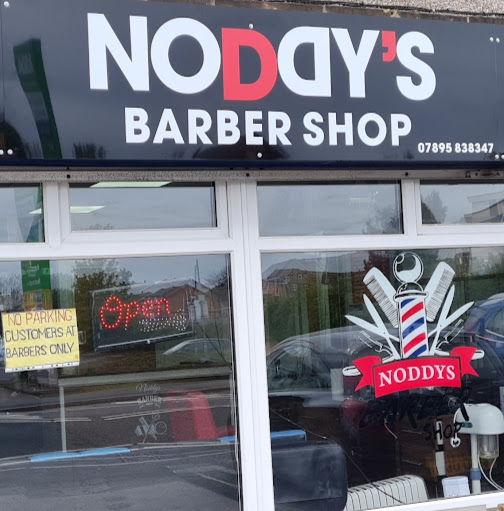 Noddy's Barber Shop logo