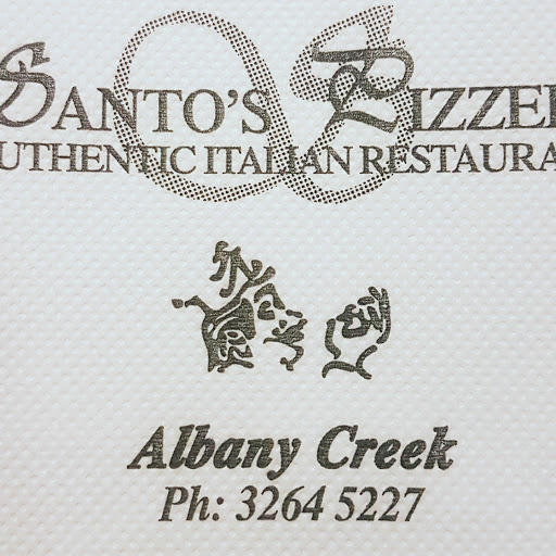 Santos Pizzeria logo