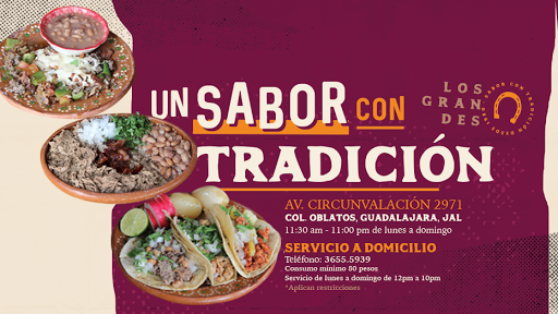 Los Grandes Restaurante, Av. Circunvalación Oblatos 2971, Balcones de Oblatos, 44700 Guadalajara, Jal., México, Restaurante | JAL