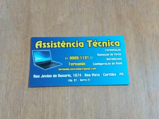 Assistência Técnica, R. Jovino do Rosário, 1674 - Boa Vista, Curitiba - PR, 82560-435, Brasil, Assistncia_Tcnica_de_Informtica, estado Parana