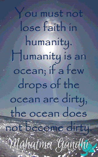 Ghandi Humanity Quote