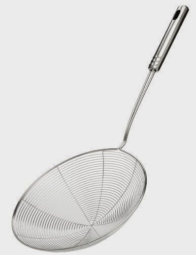  ExcelSteel Stainless Steel Wire Strainer, 8-Inch