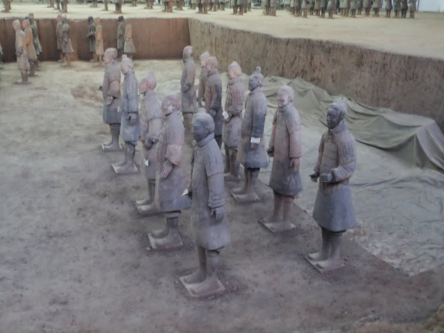 Visiting the Terracotta Warriors, XIan, China
