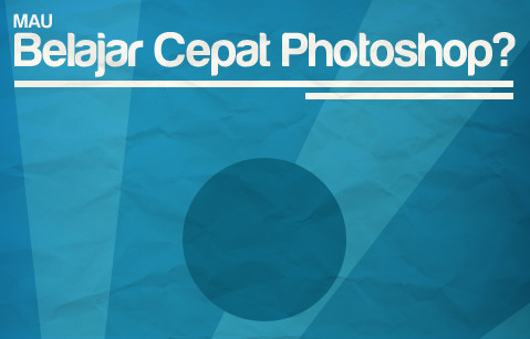 membuat lingkaran pada photoshop