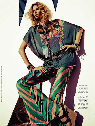 Elle Spain - América, Primavera a lo Western - marzo 2011