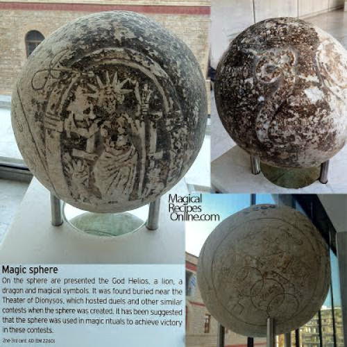 Real Ancient Magic Artefacts The Magic Sphere Of Acropolis In Athens