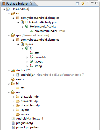 Package Explorer