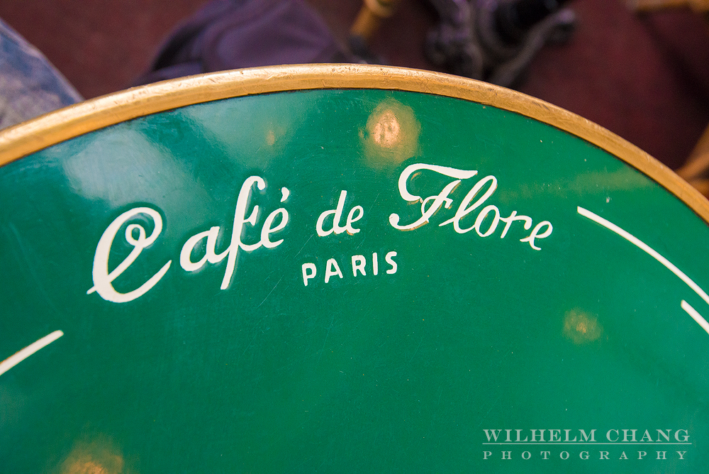 到巴黎攝影 花神咖啡館 Café de Flore