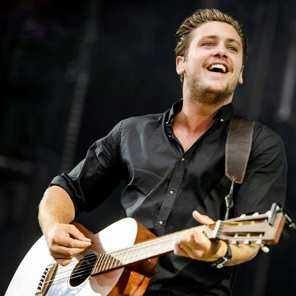 Swiss singer Bastian Baker performs on the opening day of the 39th Paleo Festival Nyon on July 22, 2014 in Nyon, Switzerland.