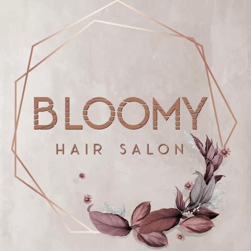 Bloomy Hair salon logo