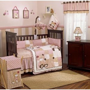 Cocalo Sugar Cookie Four Piece Crib Set