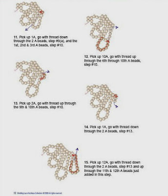 Схемы: Схема колье Сандры Халпени