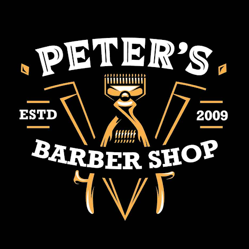 Peter's Barber Shop logo