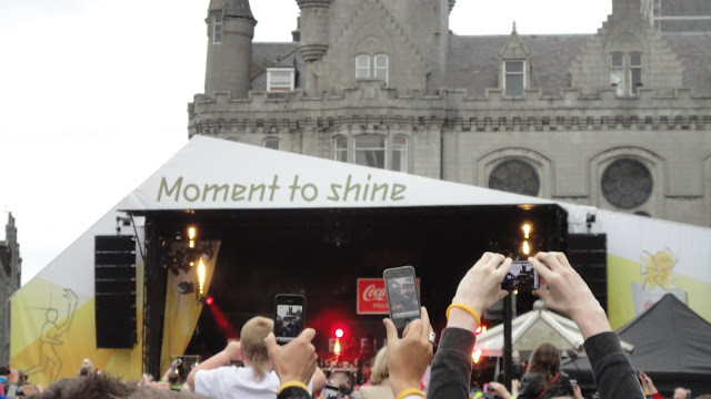 Olympic Torch in Aberdeen