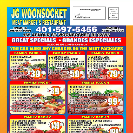 JG Woonsocket Meat Market