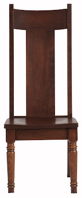 Farmhouse Dining Chair in Chocolate Cherry