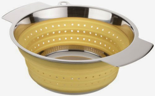  Rosle 16129 10-Inch Collapsible Colander, Yellow