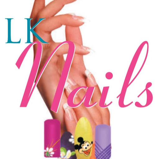 L K Nails logo