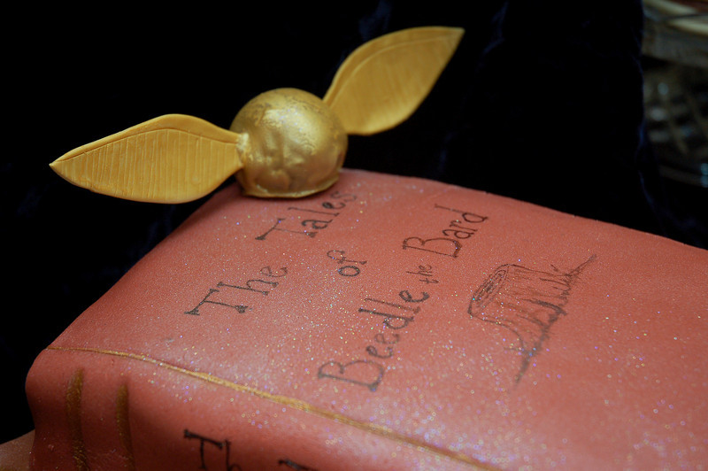 DIY Golden Snitch with Printable Wings - Playdates to Parties