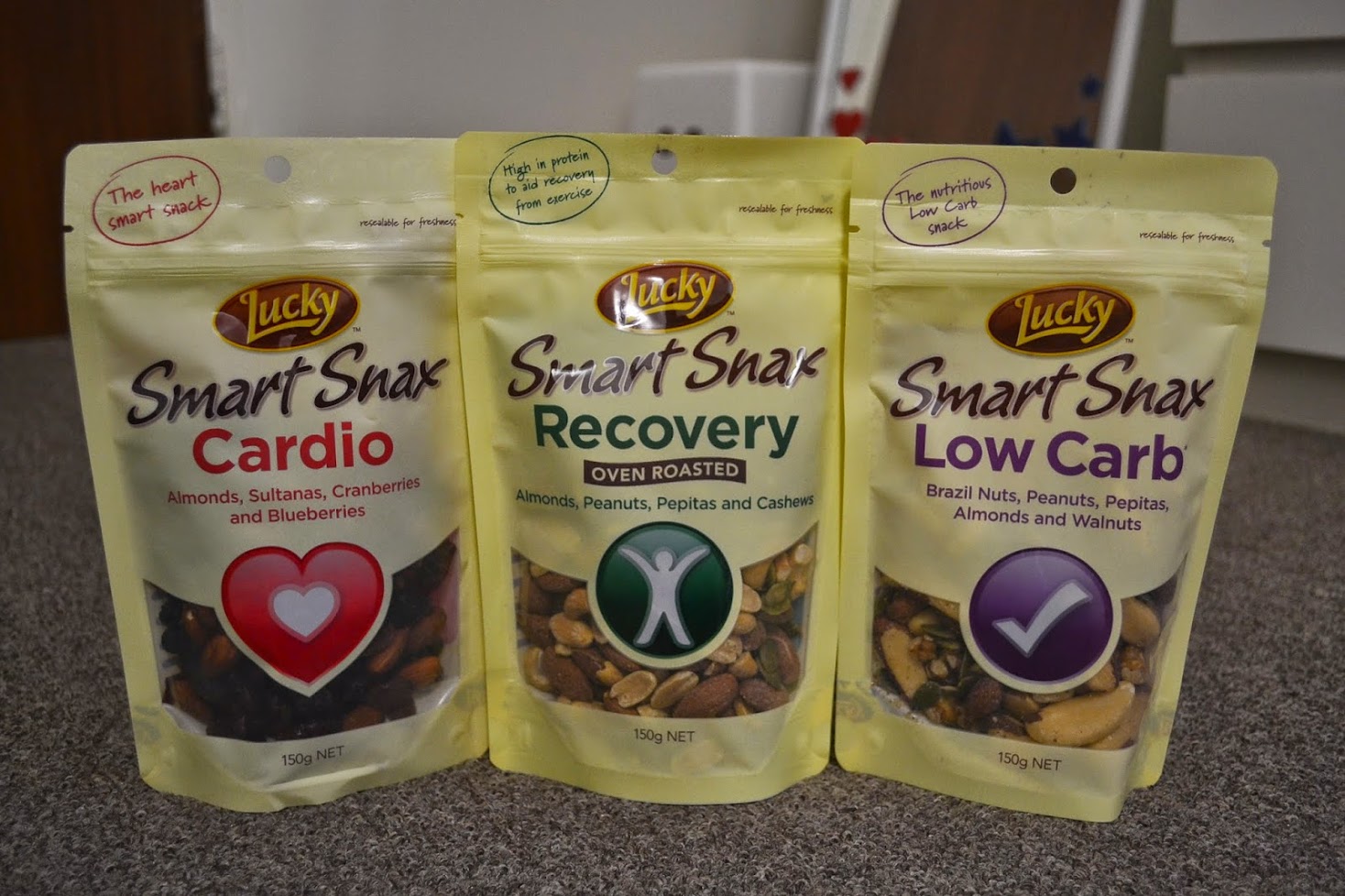 Lucky Smart Snax - Cardio, Recovery and Low Carb