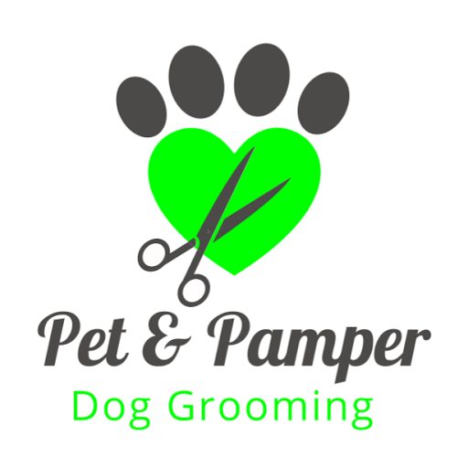 Pet & Pamper Dog Grooming logo