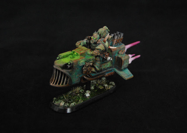 Mariners Blight - A Maritime Inspired Lovecraftian Chaos Marine Army  Blight_Bikes_Painted_07
